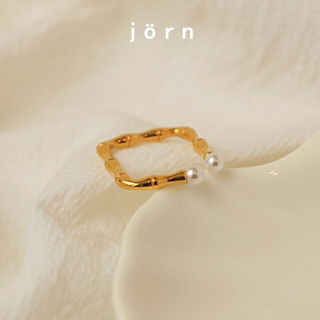 jornヨルン Nuance Baroque Pearl Ring 18k gold plated ネコポス送料無料