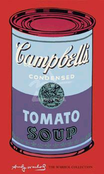 【アートポスター】キャンベルスープ缶 1965年(青と紫)(610x1016mm) -ウォーホル- おしゃれインテリアに
