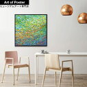 【Margaret Juul UV80%カット プレミアム木製額装アートポスター】GOLDEN GATE(630×630×24mm) -おしゃれインテリアに- ...