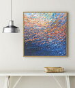 【Margaret Juul UV80%カット プレミアム木製額装アートポスター】ILLUMINATED(630×630×24mm) -おしゃれインテリアに- ...