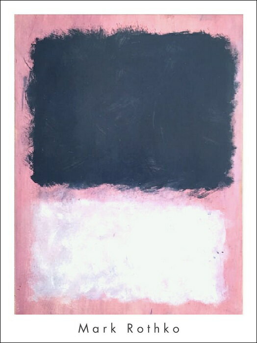【マーク・ロスコ 絵画アートポスター】UNTITLED, 1967(457x610mm) -おしゃれインテリアに-