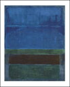 【アートポスター】Untitled, 1952 (Blue, Green, and Brown)(281x358mm) -ロスコ-