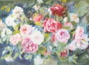 【アートポスター】バラ1885年(50cm×70cm) -ルノアール- 余白無し