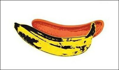 【アートポスター】バナナ(432×813mm) -ウォーホル- おしゃれインテリアに