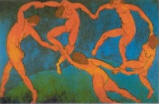 【アートポスター(余白無し)】ダンス(70cm×100cm) -マティス- おしゃれインテリアに