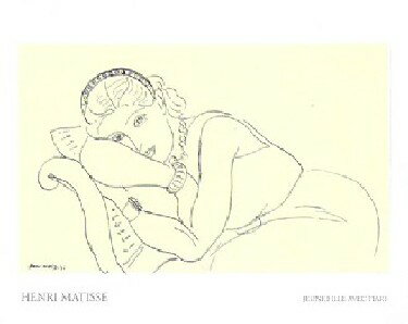 【アートポスター】ティアラをつけた少女(60cm×80cm) -マティス- おしゃれインテリアに