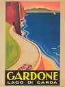 Gardone 1933 (60cm×80cm) -絵画アート ビンテージポスター- おしゃれインテリアに