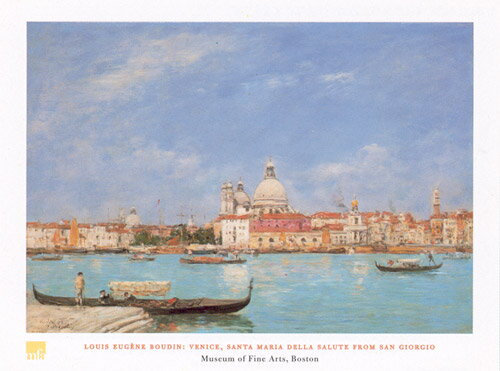 【絵画アートポスター】Venice, Santa Maria della Salute from San Giorgio【絵画アートポスター】