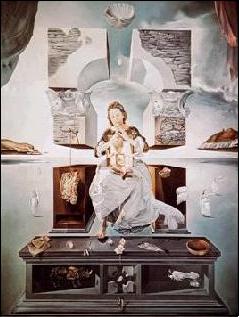 【アートポスター】ポルト・リガートの聖母 (70cm×100cm) -ダリ- おしゃれインテリアに