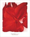 【アートポスター】Red cannas (610×762mm) -オキーフ- おしゃれインテリアに