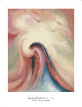 【アートポスター】Series 1, No.1 (508×660mm) -オキーフ- おしゃれインテリアに