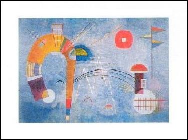 【アートポスター】円と点1939年 (40cm×50cm) -カンディンスキー- おしゃれインテリアに