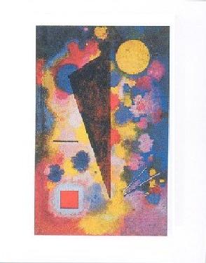 【アートポスター】Re'sonance multicolore,1928(70cm×100cm) カンディンスキー