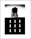 【アートポスター】CHELSEA WATER TOWER IMAGE 2129(281×358mm) -おしゃれインテリアに-