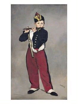 【エドゥーアル・マネ | 絵画 アートポスター 】笛を吹く少年(560mm×686mm)