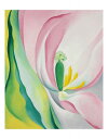 【アートポスター】Pink Tulip, 1926(281×358mm) -オキーフ- おしゃれインテリアに
