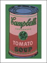 【アンディ・ウォーホル ポスター】Colored Campbell's Soup Can, 1965 (red & green)(281×358mm)