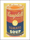 【アンディ・ウォーホル ポスター】Colored Campbell's Soup Can, 1965 (yellow & blue)(281×358mm)