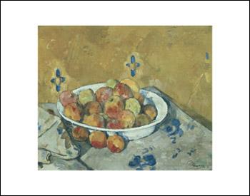 リンゴののった皿1897年【281×358mm】