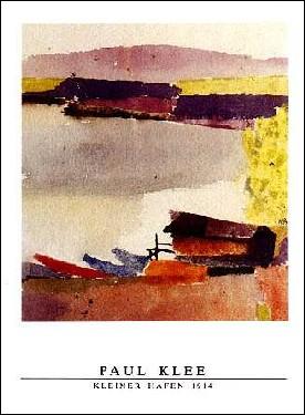 【パウル・クレー 絵画アートポスター】小さな港 (600mm×800mm)