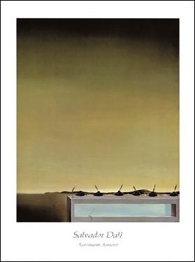 【アートポスター】ハンニバル（人食い人）の郷愁(60cm×80cm) -ダリ- おしゃれインテリアに