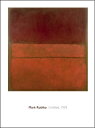【アートポスター】Untitled,1959 (600x800mm) -ロスコ-