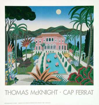 【トーマス・マックナイト 絵画 アートポスター】キャップ・フェラ(280×292mm) - おしゃれインテリアに -