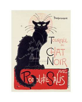 【アートポスター】Tournee du Chat Noir(400×500mm) -スタンラン-