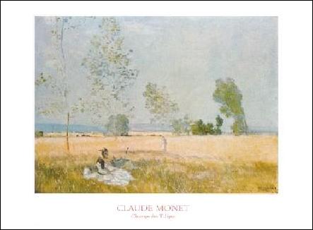 【アートポスター】春、アルジャントゥイユ (50cm×70cm) -モネ- おしゃれインテリアに