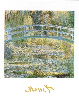 【アートポスター】睡蓮の池 (50cm×70cm) -モネ- おしゃれインテリアに