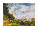 【アートポスター】アルジャントゥイユの河 (60cm×80cm) -モネ- おしゃれインテリアに