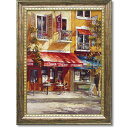 街/風景 額縁付き 絵画 アートフレーム | ブレント ヘイトン 『カーサ ミーア イタリアーノ』 (W640×H835mm) | 特殊ゲル加工 | インテリア...