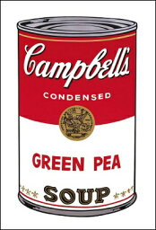 【アートポスター】Campbell's Soup I: Green Pea, 1968(560×812mm) -ウォーホル- おしゃれインテリアに