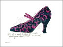 A LA RECHERCHE DU SHOE PERDU, 1955 (BLUE & PINK SHOE)(281×358mm) -おしゃれインテリアに- ファッション