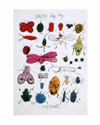 【ウォーホル ポスター】Happy bag day, 1954(281×358mm) おしゃれインテリアに