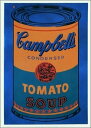 【アートポスター】Colored Campbell's Soup Can, 1965 (blue & orange)(560×812mm) -ウォーホル- おし...