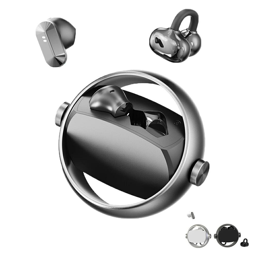 イヤホン ワイヤレスイヤホン Bluetooth イヤホン 2026最新2IN1 2タイプイヤホン  ...