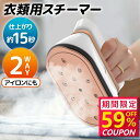 【最安値挑戦★クーポンで最安4,502円】スチームアイロン ハンガーにかけたまま 抗菌 脱臭 アイロン 1台2役 衣類スチーマー シワ伸ばし 15秒立ち上がり ...