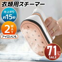【最安値挑戦★クーポンで最安4,662~円】スチームアイロン ハンガーにかけたまま 抗菌 脱臭 アイロン 1台2役 衣類スチーマー シワ伸ばし 15秒立ち上がり...