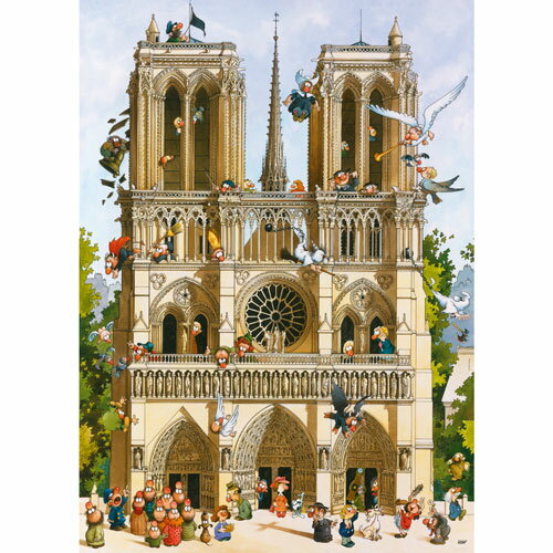 HEYE Puzzle・ヘイパズル 29905 Loup : Vive Notre Dame! 1000ピース