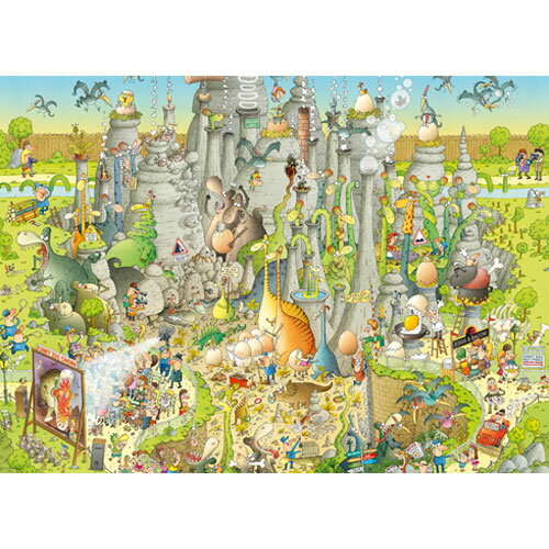 HEYE Puzzle・ヘイパズル 29727 Marino Degano : Jurassic Habitat 1000ピース