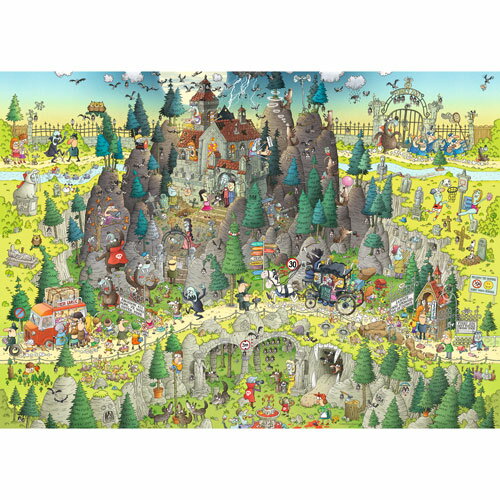 HEYE Puzzle・ヘイパズル 29963 Marino Degano : Transylvanian Habitat 1000ピース