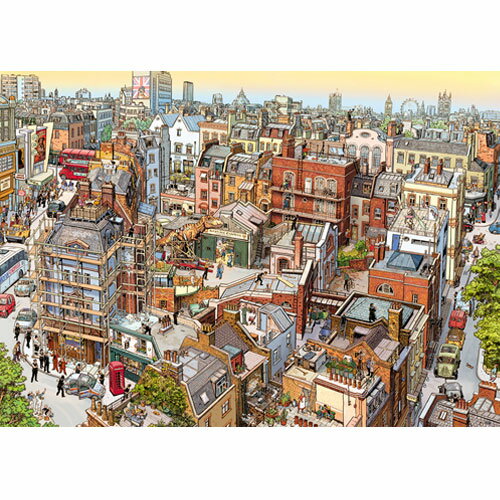 HEYE Puzzle・ヘイパズル 29753 G&#246;bel / Knorr : Sherlock & Co., 2000ピース