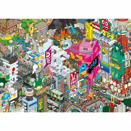HEYE Puzzle・ヘイパズル 29981 eBoy : Tokyo Quest 1000ピース