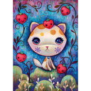 HEYE Puzzle・ヘイパズル 29895 Jeremiah Ketner : Strawberry Kitty 1000ピース