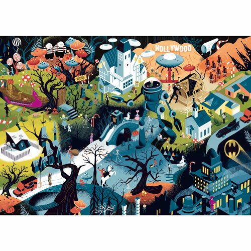 HEYE Puzzle・ヘイパズル 29882 Alexandre Clérisse : Tim Burton Films 1000ピース