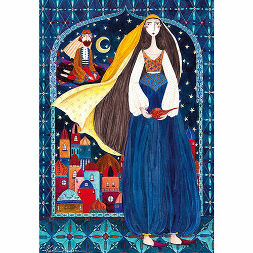 D-Toys・ディートイズパズル 72870-KA03 Andrea K&#252;rti : Tales, Arabian Nights 1000ピース 47×68cm