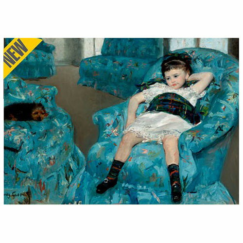 D-Toys・ディートイズパズル 77387-CA01 Mary Cassatt : Little Girl in a Blue Armchair 1000ピース 47×68cm