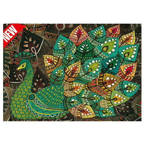 乐天商城 - D-Toys・ディートイズパズル 77233 Pattern : Peacock 1000ピース 47×68cm