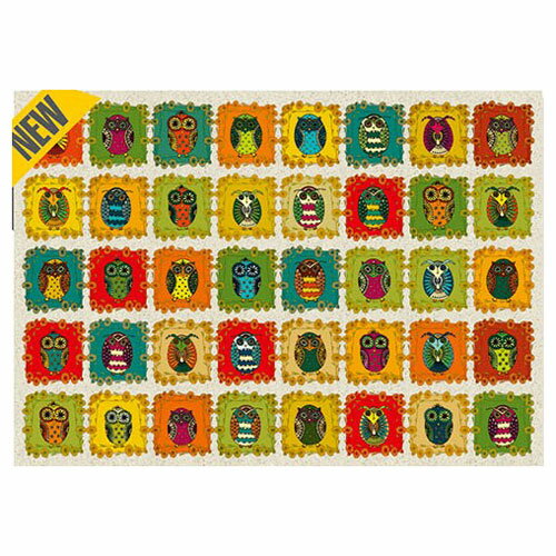 D-Toys・ディートイズパズル 77530 Pattern : Owls 1000ピース 47×68cm